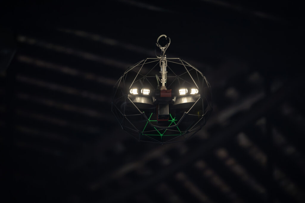 Drone sewer inspection